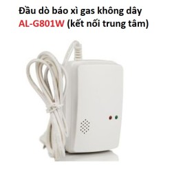 Đầu dò báo xì gas không dây AL-G801W (kết nối trung tâm)