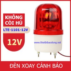 Đèn quay cảnh báo LED LTE-100 12V/24V/220V Đỏ